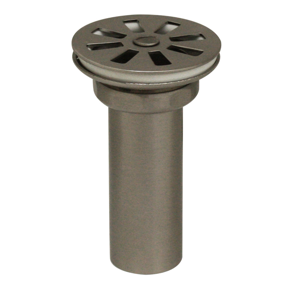 Whitehaus Lavatory Grid Drain 10.415-B for non-overflow bathroom sinks, solid brass construction.