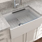 BOCCHI CONTEMPO 27" Single Bowl Kitchen Sink with Integrated Work Station & Accessories