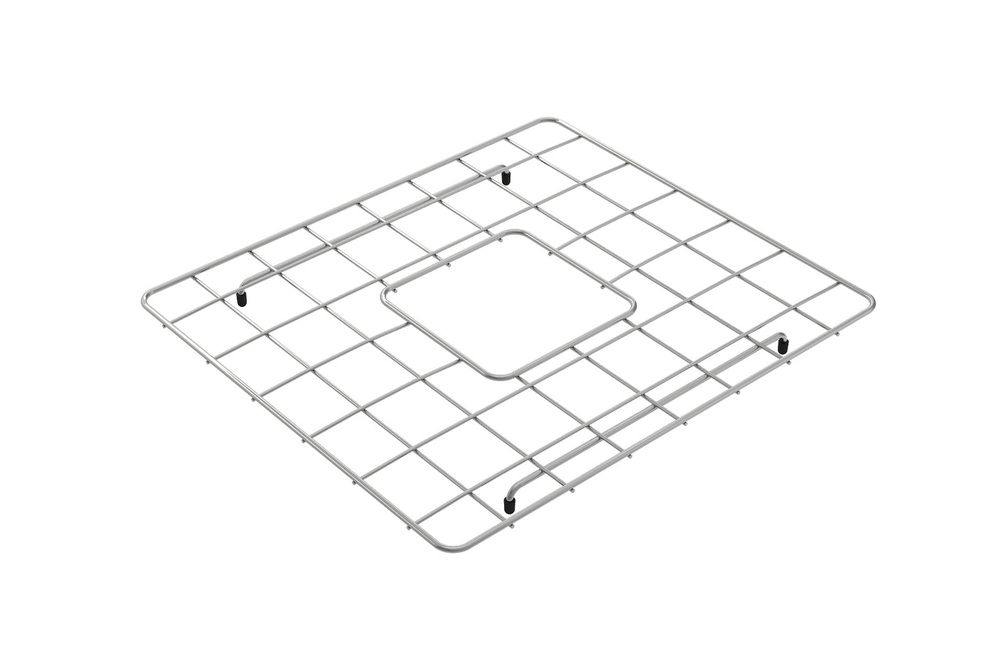BOCCHI Stainless Steel Sink Grid for Classico 20 Farmhouse Sink - Stainless Steel sink protection grid.