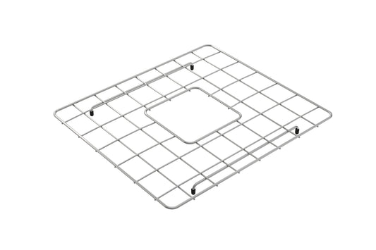 BOCCHI Stainless Steel Sink Grid for Classico 20 Farmhouse Sink - Stainless Steel sink protection grid.