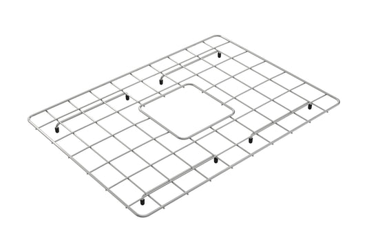 BOCCHI Stainless Steel Sink Grid for Classico 24 Farmhouse Sink, premium protection for fireclay sink, stainless steel finish.