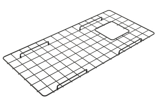BOCCHI Stainless Steel Sink Grid for Sotto Step-Rim 34" Fireclay Kitchen Sink in Matte Black
