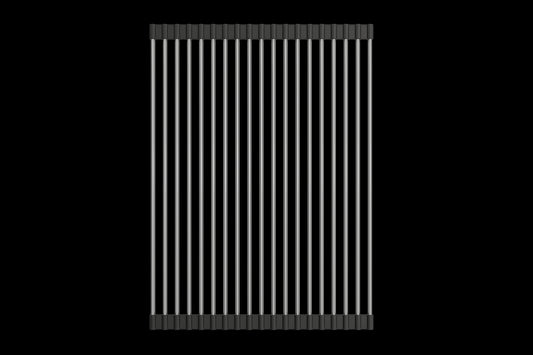 BOCCHI Roller Mat, Stainless Steel with Black Edging, Fits 1616, 1618, 1633 (inner ledge)