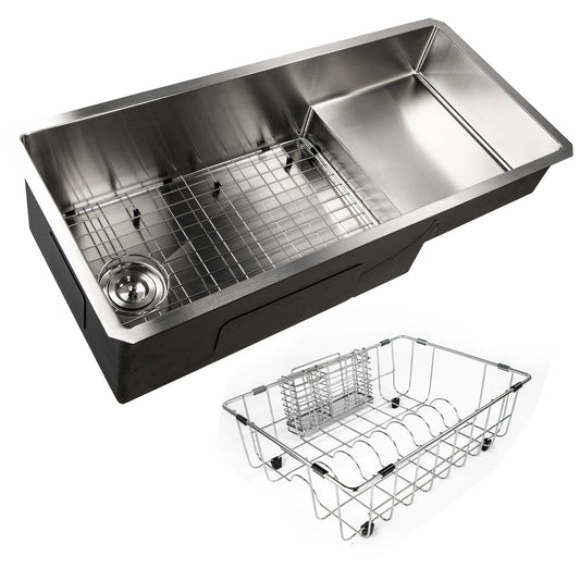 Nantucket STEPPE3918 stainless steel workstation kitchen sink