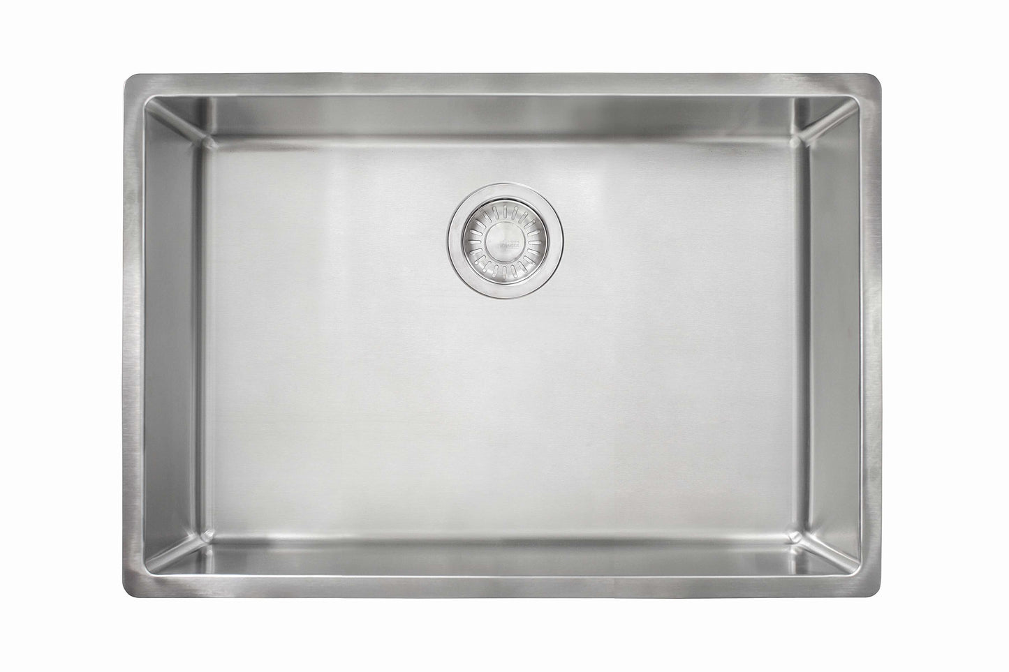 Franke Cube 26.6-in. x 17.7-in. 18 Gauge Stainless Steel Undermount Single Bowl Kitchen Sink - CUX11025