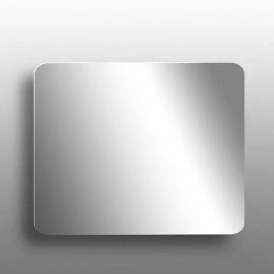 Latoscana 21.25" x 37.75" Modern Rectangular Wall Mirror with Rounded Edges - SA225 front view.