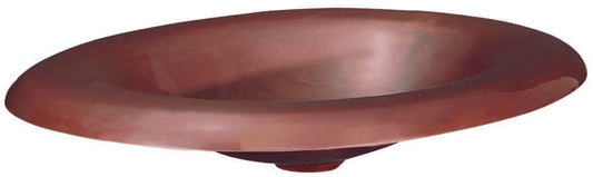 Thompson Tacambaro 19" Handcrafted Aged Copper Bathroom Sink - BOD-1914BC showcasing artisanal craftsmanship and timeless beauty.