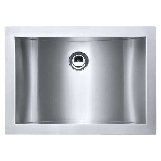 Ruvati 16" x 13" Ariaso Arc Bowl Bathroom Sink Undermount - RVH6106