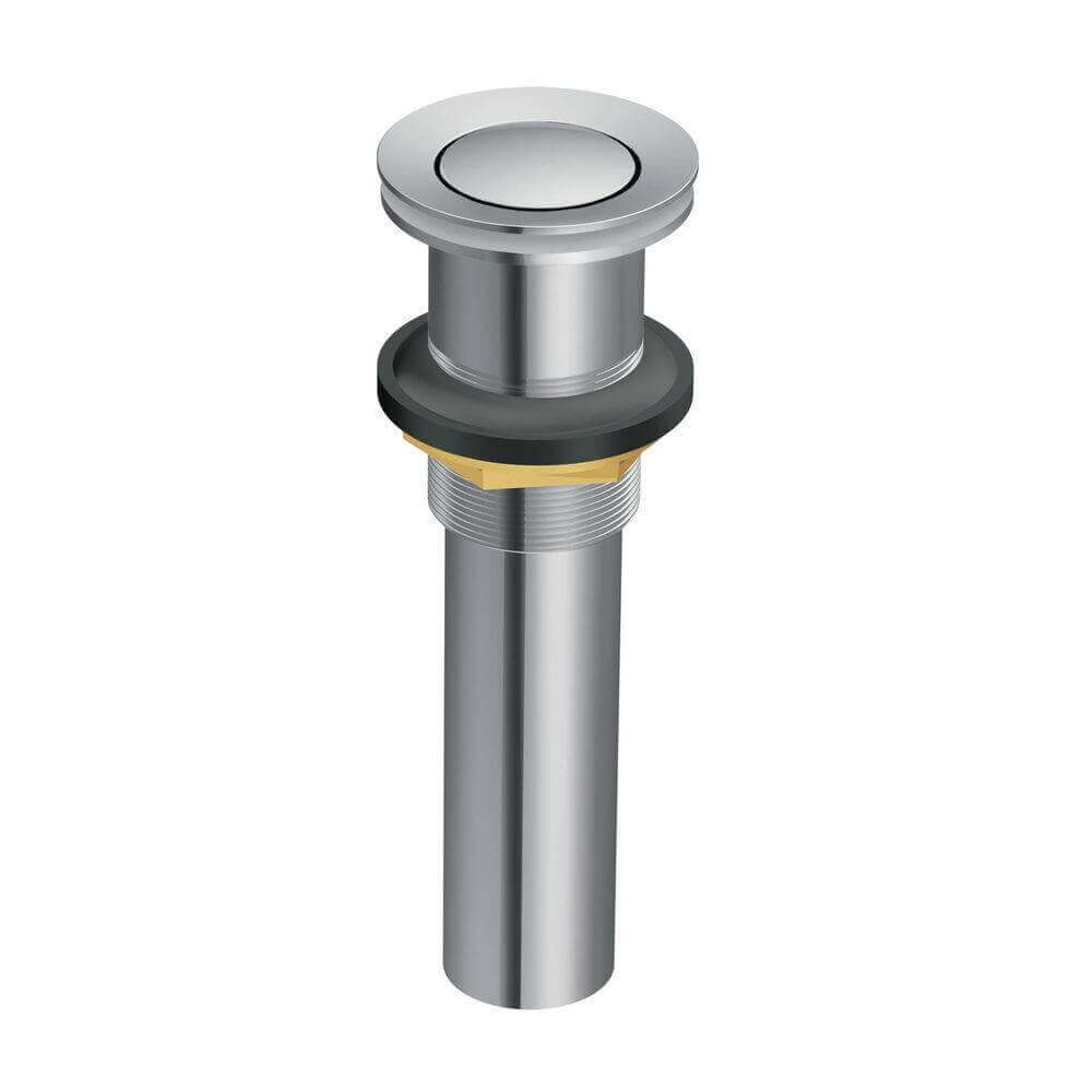 Ruvati 34" x 14" Ariaso Nano-PVD Arc Bowl Bathroom Sink Undermount - RVH6134 drain assembly image