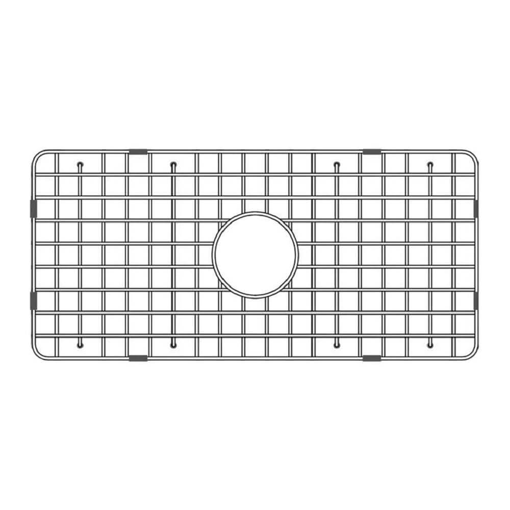 Latoscana Stainless Steel Grid for 33" Fireclay Farmhouse Sink - SSG-LFS3318 front view