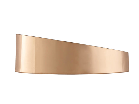 Thompson Silao 19" Smooth Rose Gold Oval Bathroom Sink - 1915-V