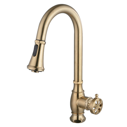 Kingston Brass LS8693RX Belknap Pull-Down Kitchen Faucet