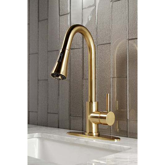 Kingston Brass LS8723DL Concord Pull-Down Kitchen Faucet