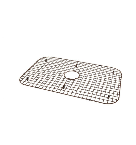 Thompson Traders 26 x 16 inch antique copper sink bottom grid BG2616-HA