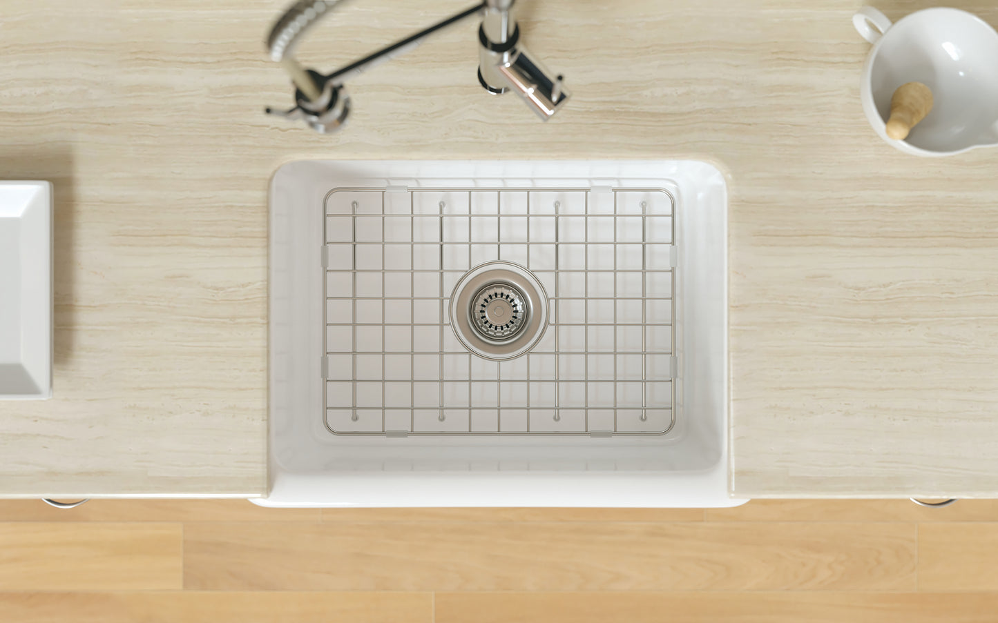 Latoscana SSG-LNR2418 stainless steel sink grid