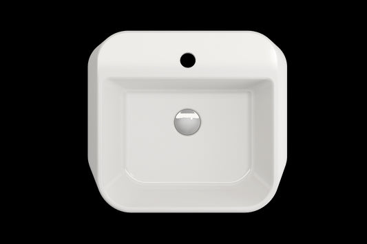 BOCCHI FIRENZE Vessel 19.75" Fireclay 1-Hole