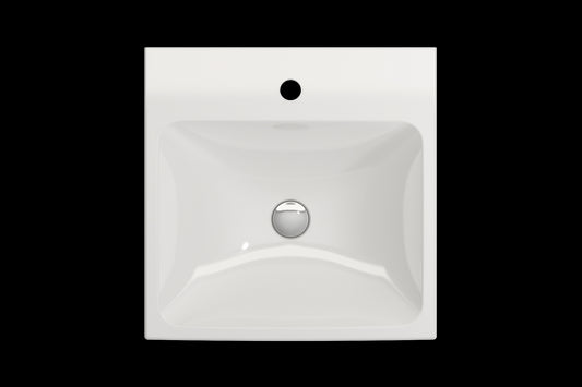 BOCCHI SCALA ARCH 19" Wall-Mounted Sink Fireclay 1-Hole