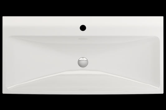 BOCCHI SCALA ARCH 39.75" Wall-Mounted Sink Fireclay 1-Hole