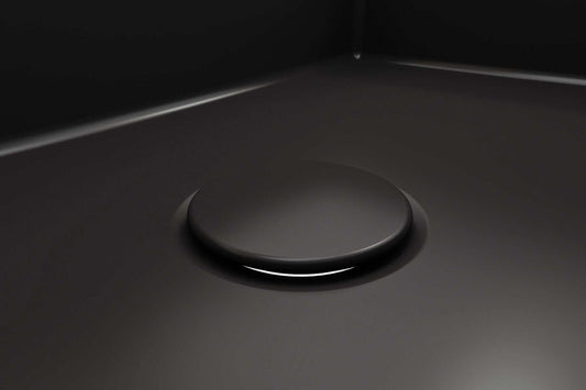 BOCCHI Drain Cover for Fireclay Kitchen Sink Strainers elegantly designed for enhanced functionality and aesthetic.