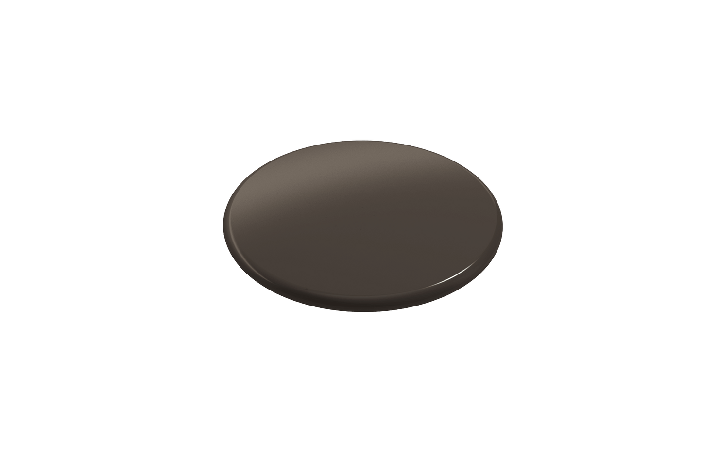 BOCCHI Drain Cover for Fireclay Kitchen Sink Strainers showcasing a sleek black design.