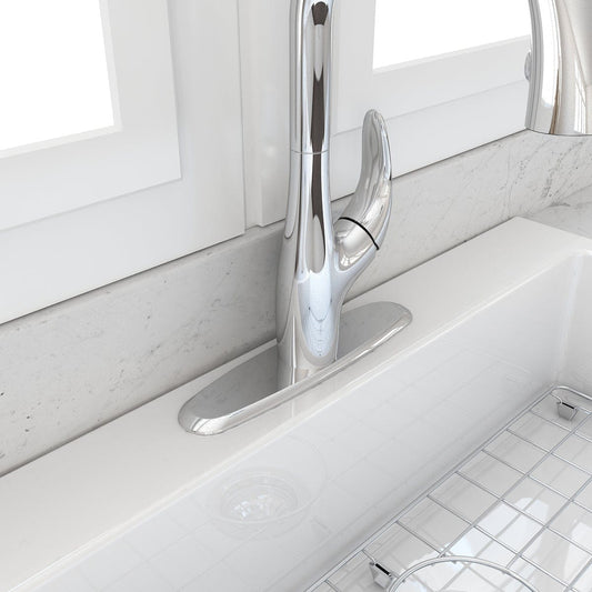 BOCCHI Traditional Kitchen Faucet Deck Plate Oval