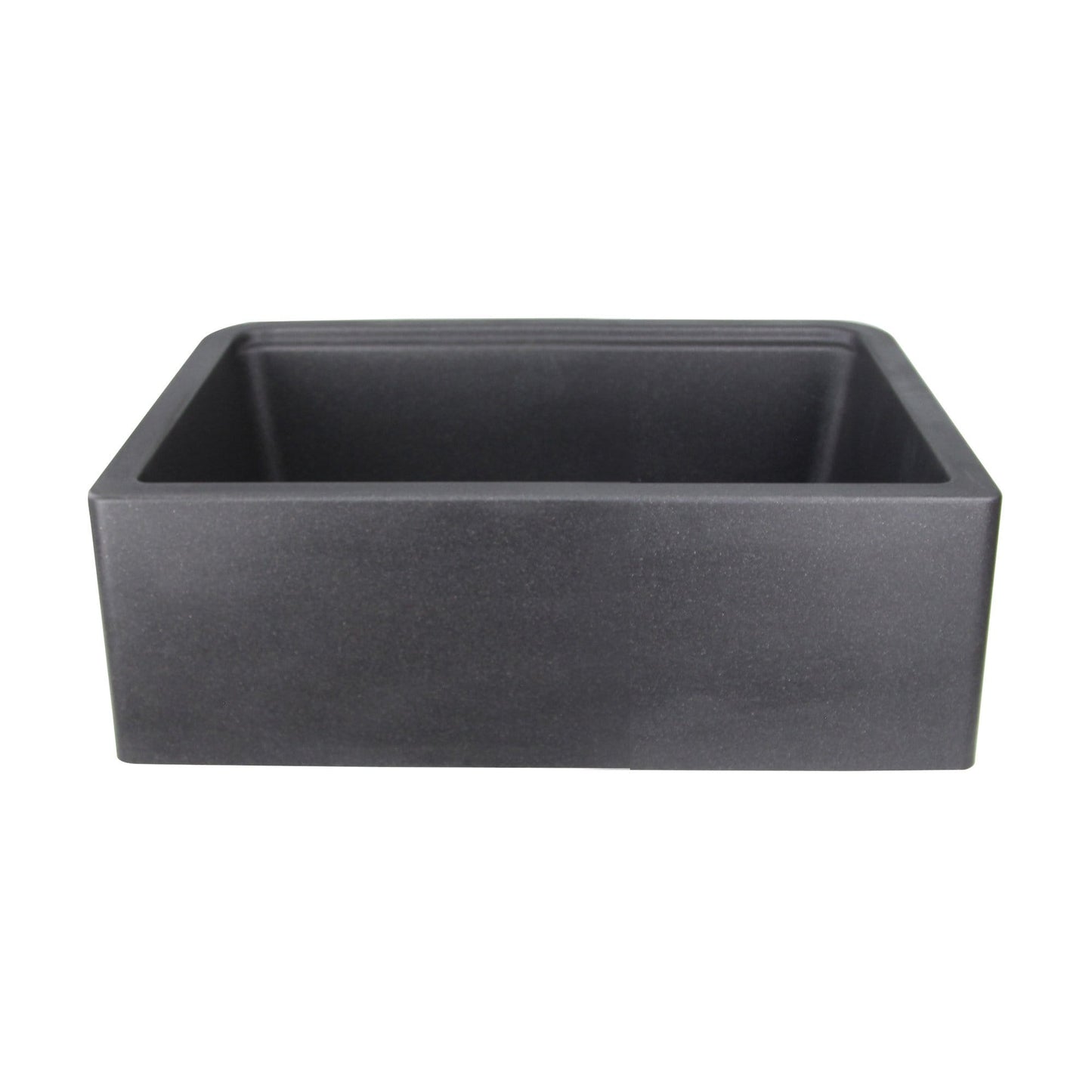 Nantucket 33" Reversible Workstation Granite Composite Apron Sink with Accessory Pack - PR3020-APS-BL front view