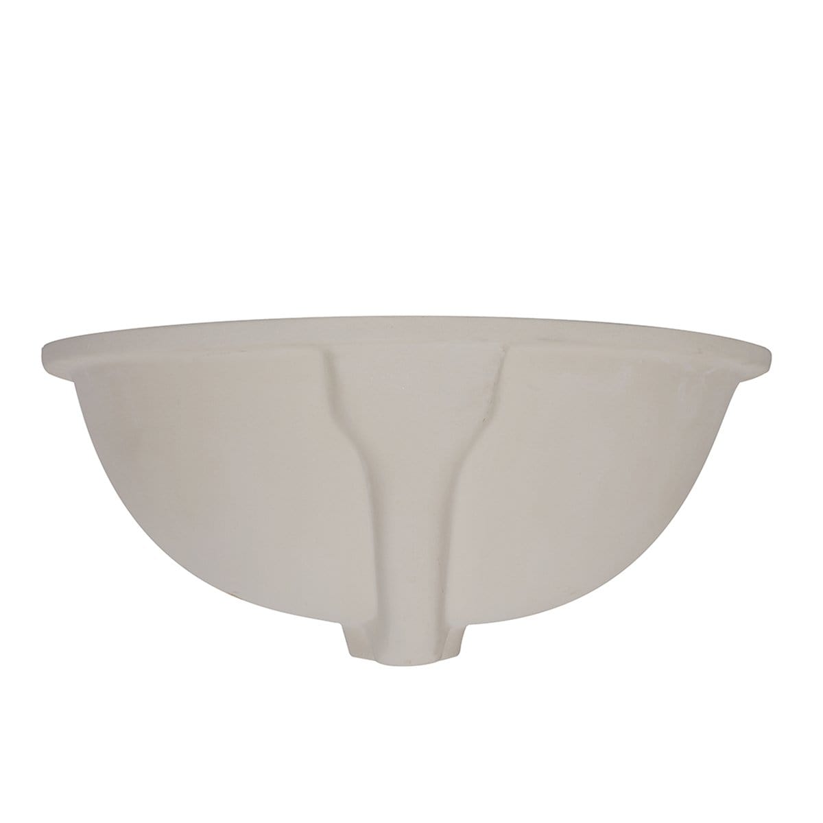 Nantucket Izola Italian Fireclay Vanity Sink - RC78340SL classic oval undermount design in genuine Italian fireclay.