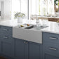 Ruvati epiCast 33" Workstation Composite Granite Kitchen Sink RVG1533GR