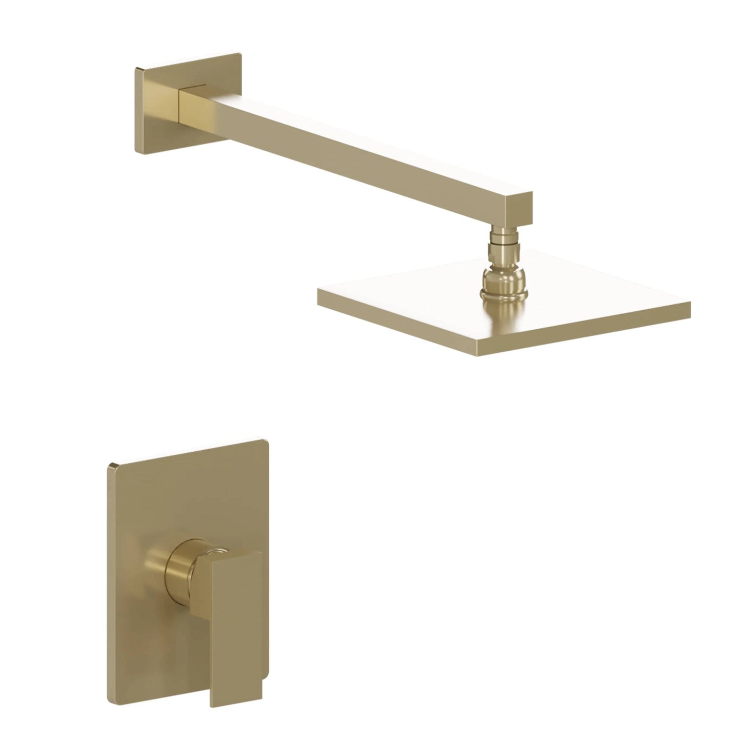 ZLINE Bliss Shower Faucet (BLS-SHF-PG) wall-mounted shower faucet in polished gold finish.