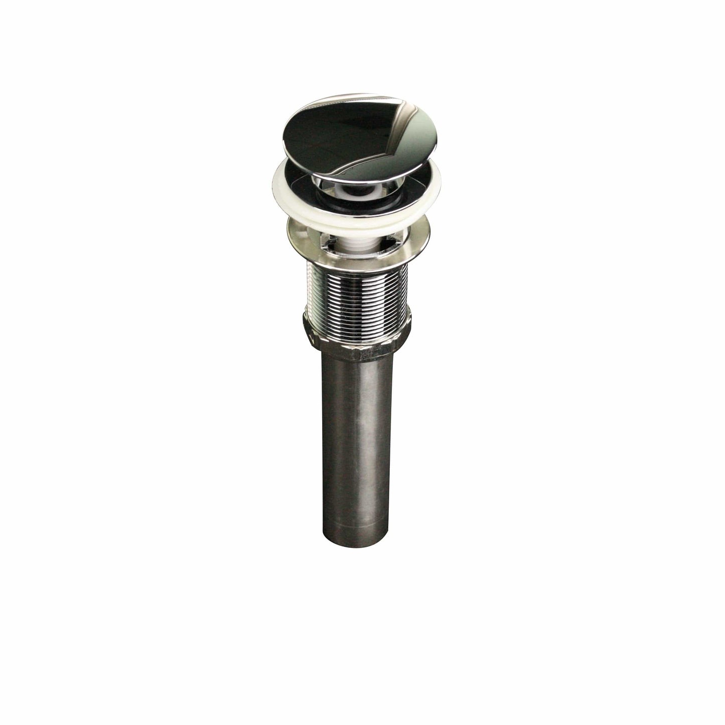 Nantucket Chrome Finish Umbrella Drain - NS-UDC perfect for vessel sink installations with polished chrome finish.