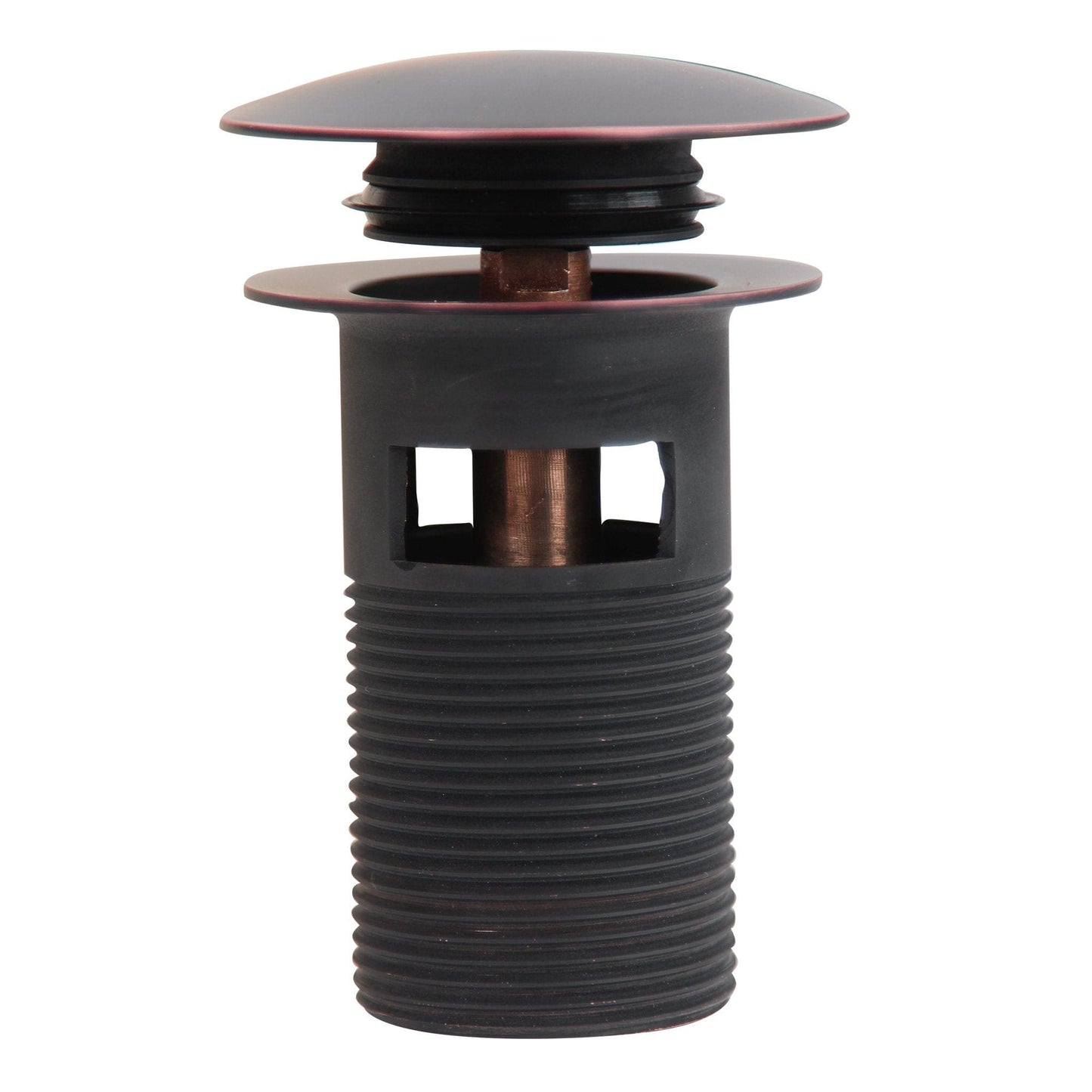 Nantucket Oil Rubbed Bronze Finish Umbrella Drain - NS-UD-BRORB for stylish vessel sink installations.