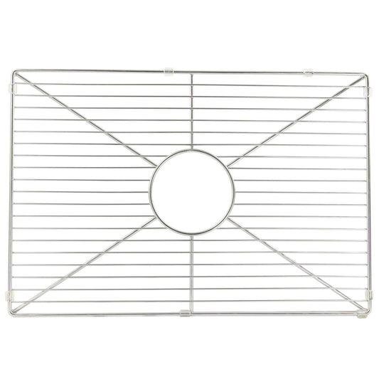 Nantucket Stainless Steel Bottom Grid - BG-FCFS36-DB for protecting fireclay sink with drainboard.