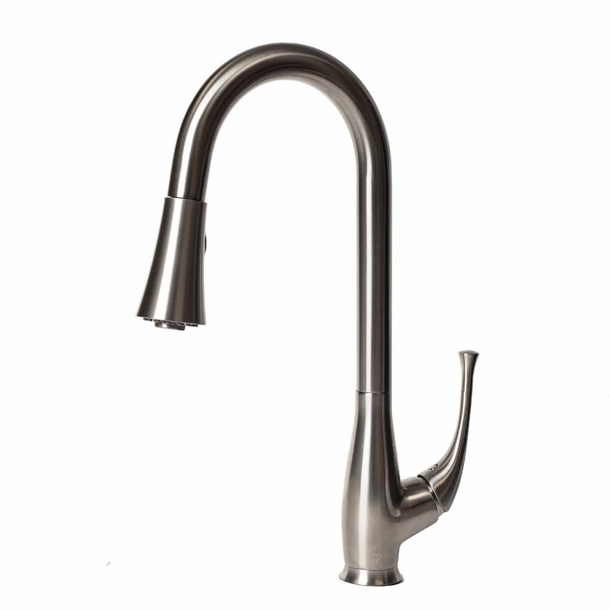 ZLINE Castor Chrome Kitchen Faucet CAS-KF-CH with professional-grade chrome finish and advanced design features.