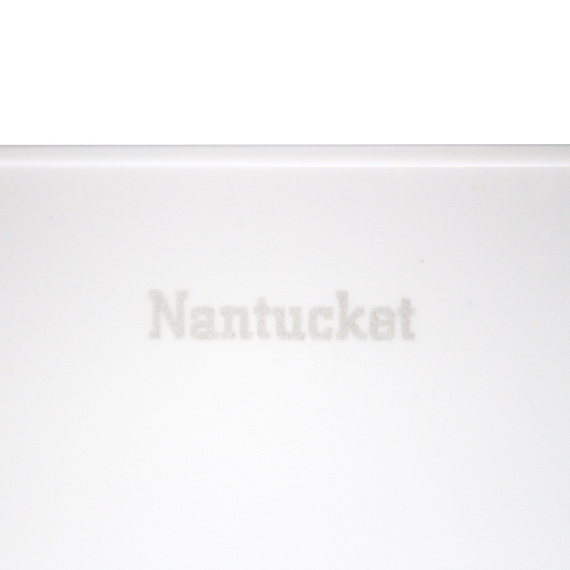 Nantucket Rectangle White Glacierstone Sink - NS-GSTR24
