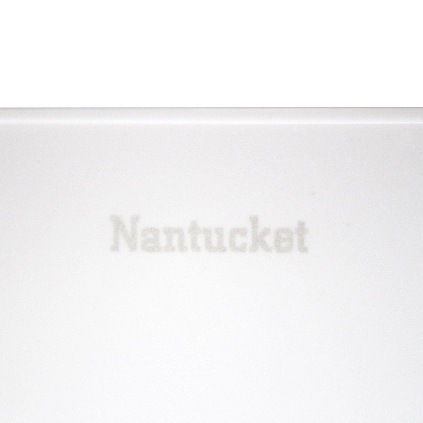 Nantucket Rectangle White Glacierstone Sink - NS-GSTR24
