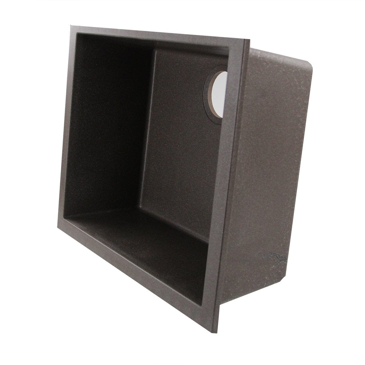 Nantucket's Cozy Brown Kitchen Sink - Small Undermount Design