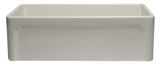 ALFI 33" Biscuit Reversible Single Fireclay Farm Kitchen Sink AB3320SB-B