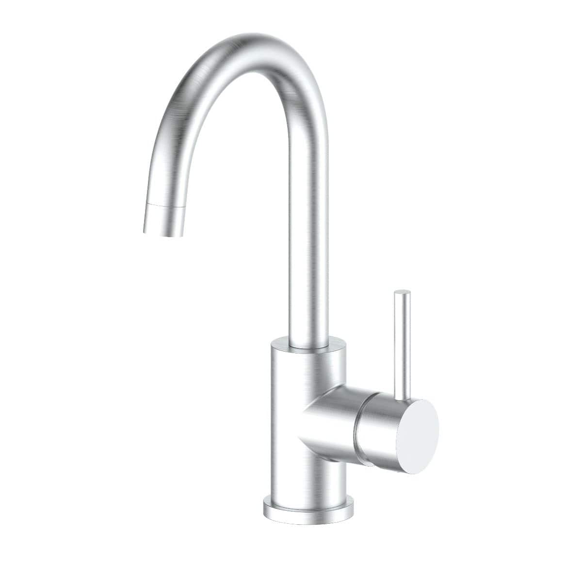 ZLINE Renoir Contemporary Kitchen Faucet REN-KF-CH in sleek chrome finish with modern design elements.