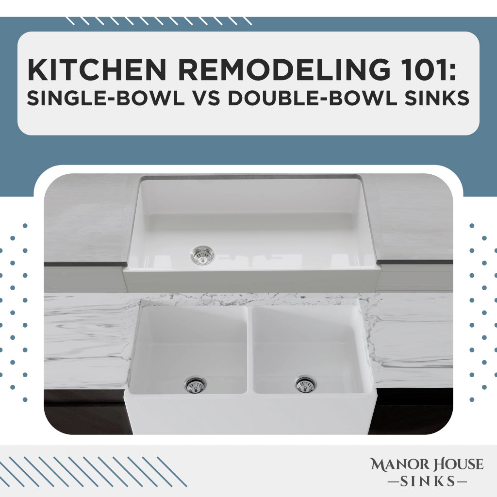 Single-Bowl VS Double-Bowl Sinks