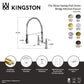 Gourmetier GS1273PL Heritage Double-Handle Deck-Mount Pre-Rinse Bridge Kitchen Faucet, Antique Brass specifications and features.