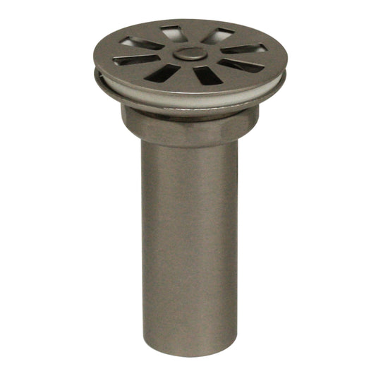 Whitehaus Lavatory Grid Drain 10.415-B for non-overflow bathroom sinks, solid brass construction.