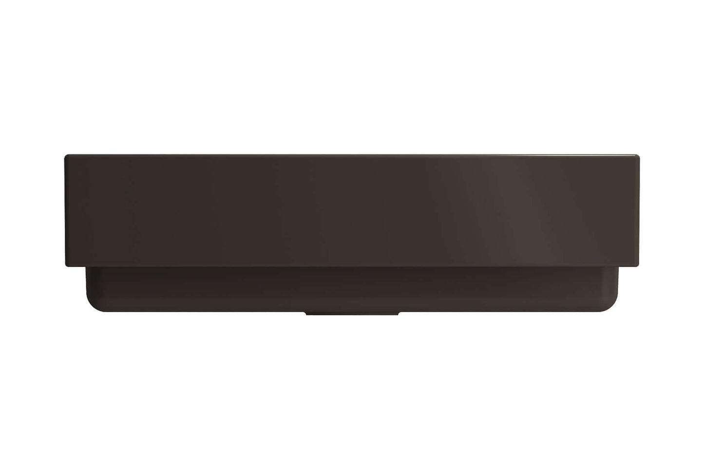 BOCCHI NUOVA 34" Single Bowl Kitchen Sink with Protective Bottom Grid and Strainer in dark finish
