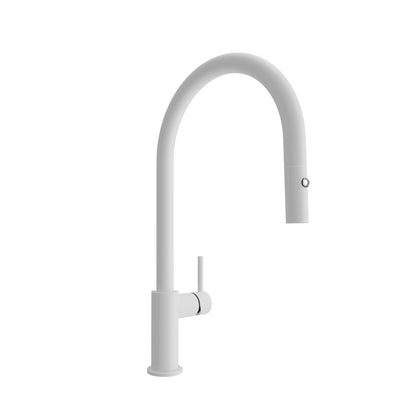 Variant Image for Matte White Bocchi Baveno Duo Faucet