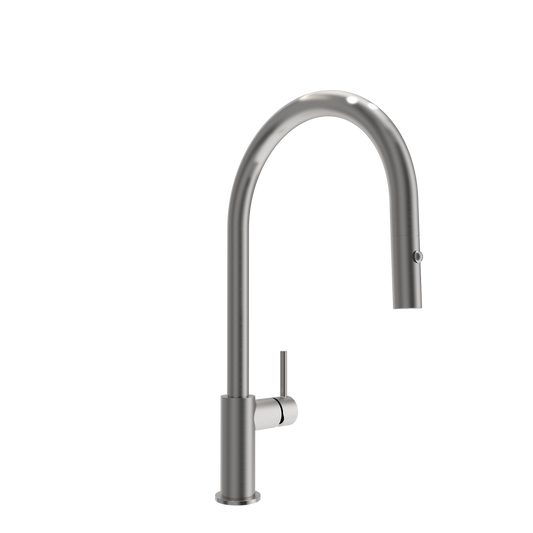 Bocchi Baveno Duo Faucet Stainless Steel variant image