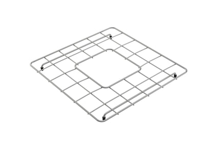 BOCCHI Brushed Gold Sink Grid for Sotto 18" - 2300 2009 in stainless steel, designed for sink protection and stability.