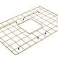 BOCCHI Stainless Steel Sink Grid for Sotto 27 Undermount Sink - Brushed 27" sink grid in brushed gold finish, offering premium surface protection.