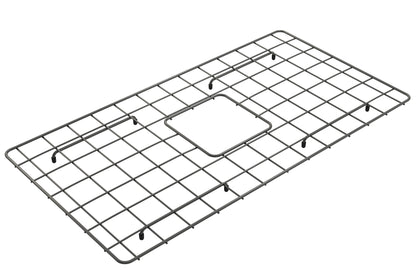 BOCCHI Stainless Steel Sink Grid for Sotto 32 Undermount Sink - Gun Metal finish