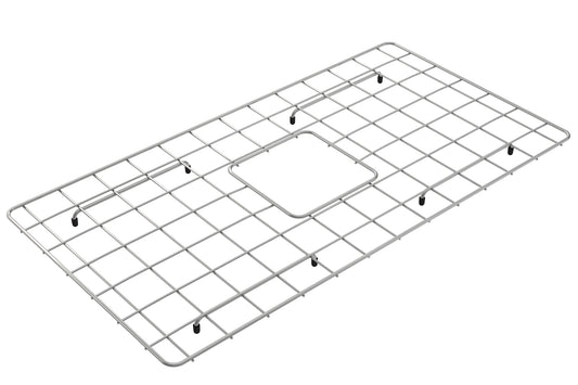 BOCCHI Stainless Steel Sink Grid for Sotto 32 Undermount Sink - Premium stainless steel grid for protecting sink surface.