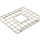 BOCCHI Stainless Steel Sink Grid for Classico 20 Farmhouse Sink - Brushed 20" Gold finish protection grid.