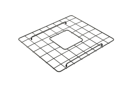 BOCCHI Stainless Steel Sink Grid for Classico 20 Farmhouse Sink - Gun Metal finish.